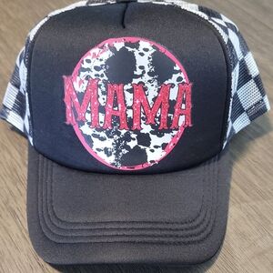 Black and White Kids Cap